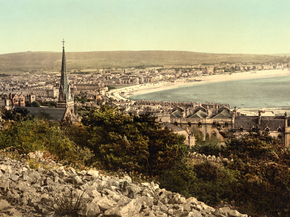 General view, Weston-super-Mare, England