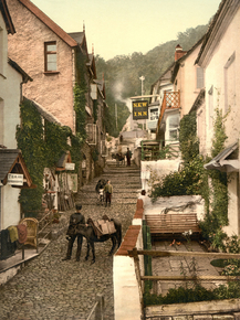 High Street, Clovelly, England