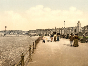 Parade looking east, Morecambe, England