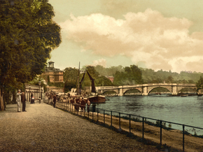 Richmond, the bridge, England Richmond, the bridge, England