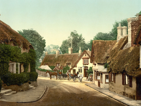 Shanklin, old village, Isle of Wight, England
