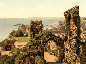 The castle, Hastings, England