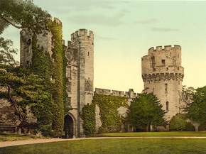 The castle, Warwick, England