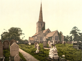 The church, Lydney, England