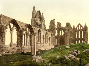 Whitby, the abbey, I, Yorkshire, England