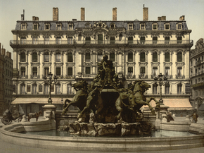 Bartholdi Fountain, Lyons, France