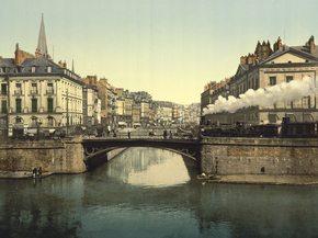 Confluence of Edre, and Loire, Nantes, France