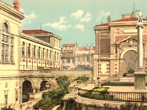 Conservatoire de musique et la bibliotheque, Marseilles, France