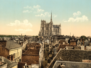 From the belfrey, Amiens, France