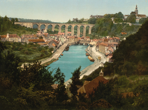 General view, Dinan, France