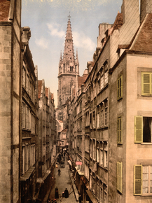Grand Street, St. Malo, France
