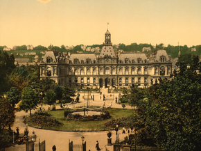 Hotel de ville, Havre, France
