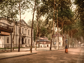 Hotel de ville, posts and telegraphs, Vichy, France