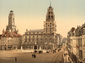 La Place d'Armes, Calais, France