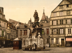 Place de la Pucelle, Rouen, France
