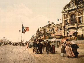 Promenade and grand Salon, Trouville, France