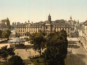 Royal Palace and hotel de ville, Caen, France