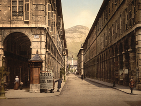 Rue de Boigne, Chambery, France