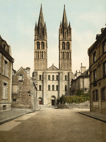 St. Etienne church, Caen, France