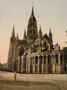 The cathedral, Bayeux, France