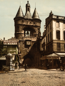 The clock gate, Bordeaux, France
