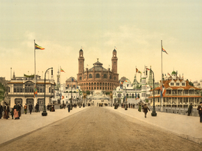 The environs of the Trocadero, Exposition Universal, 1900, Paris, France