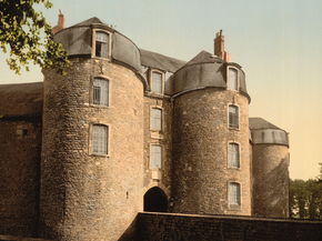 The old castle, Boulogne, France