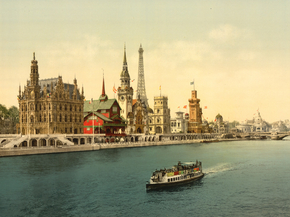 The Pavilions of the Nations, III, Exposition Universal, 1900, Paris, France