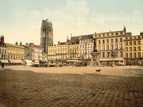 The Place Jean Bart, Dunkirk, France