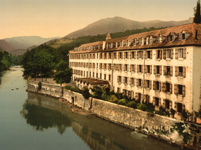 The seminary, Betharram, Pyrenees, France
