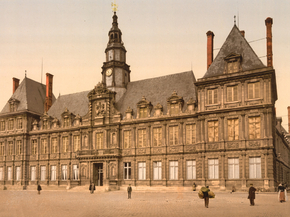 The town hall, Rheims, France