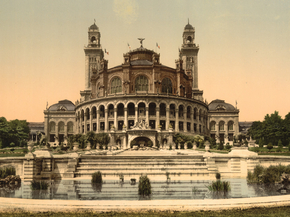 The Trocadero, Exposition Universal, 1900, Paris, France