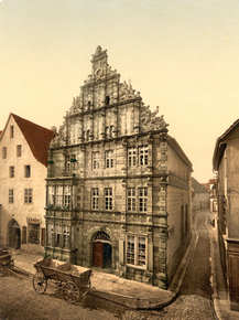 Das Rattenfangerhaus, Hameln, Hanover, Germany