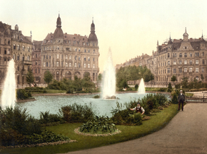 Der Deutsche Ring, Cologne, the Rhine, Germany