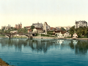 General view, I, Saalfeld, Thuringia, Germany