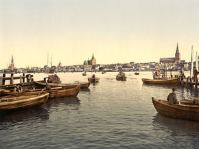 General view, Rostock, Mecklenburg-Schwern, Germany
