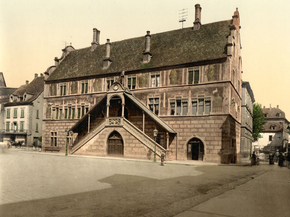 Hotel de Ville, Mulhausen, Alsace Lorraine, Germany