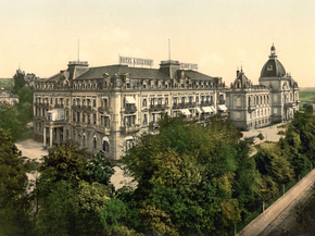 Hotel Kaiserhof and Augusta Victoria Baths, Wiesbaden, Hesse-Nassau, Germany