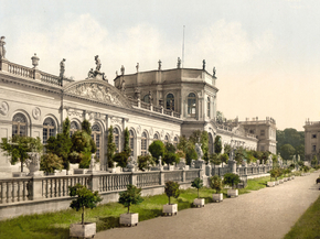 Orangerie, Karlsaue, Wilhelmshohe, Cassel, Hesse-Nassau, Germany Orangerie, Karlsaue, Wilhelmshohe, Cassel, Hesse-Nassau, Germany