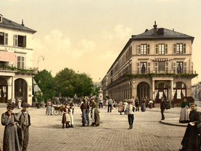 Place du Quartier Neff, Mulhausen, Alsace Lorraine, Germany
