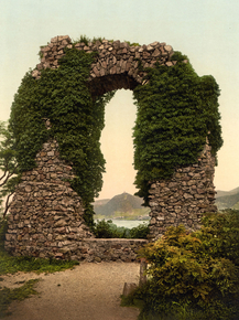 Rolandsbogen, Rolandseck, the Rhine, Germany