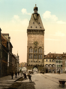 The Altportel, Speyer, the Rhine, Germany