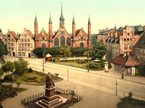 The hospital, Lubeck, Germany The hospital, Lubeck, Germany