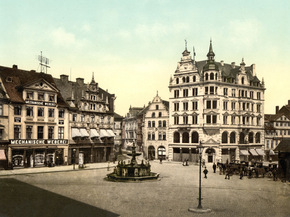The Kohlmarkt, Brunswick, Germany