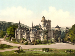 The Lower Castle, Wilhelmshohe, Cassel, Hesse-Nassau, Germany
