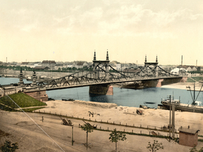 The Neckar Bridge, Mannheim, Baden, Germany