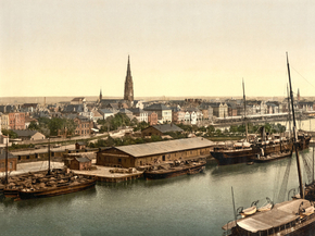 Town from the Lighthouse, Bremerhafen, Hanover, Germany