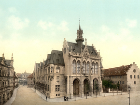 Town hall, Erfurt, Thuringia, Germany