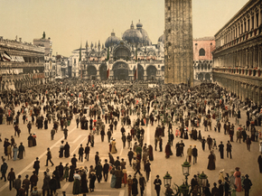 Concert in St. Mark's Place, Venice