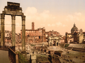 Forum Romano, Rome, Italy